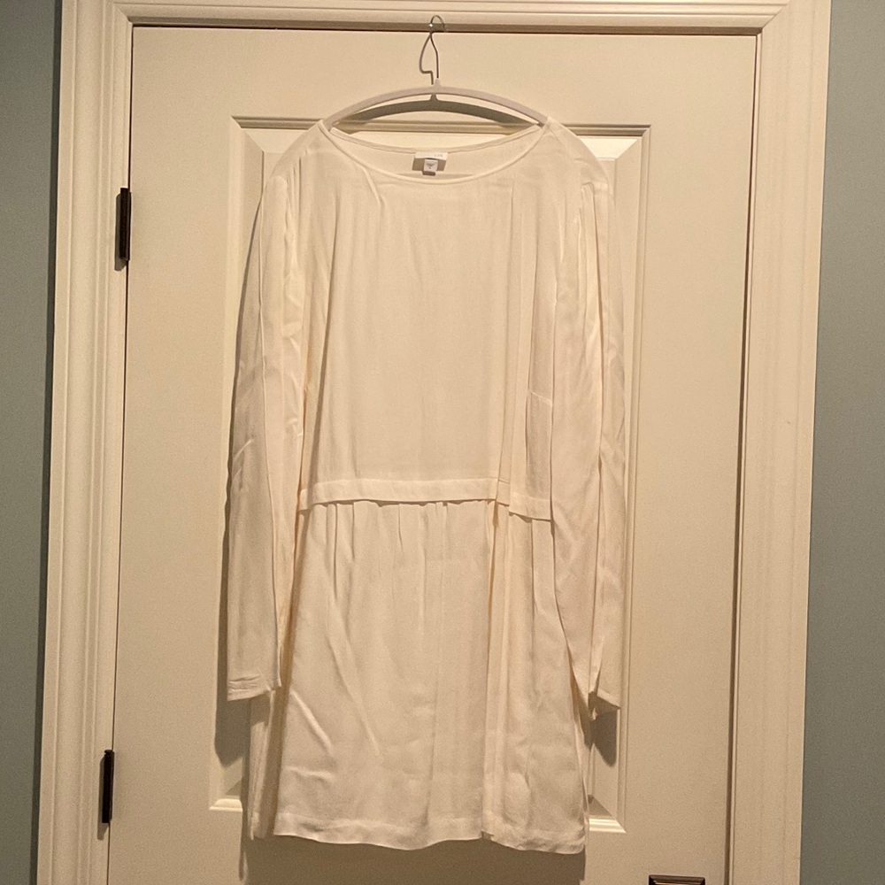 J. Jill Cream Long Sleeve Top